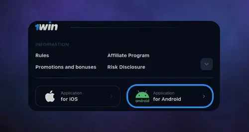 يقدم قسم تطبيق 1Win للهواتف المحمولة تجربة مستخدم سلسة للمستخدمين، مع الدعم الكامل لأنظمة iOS وAndroid.